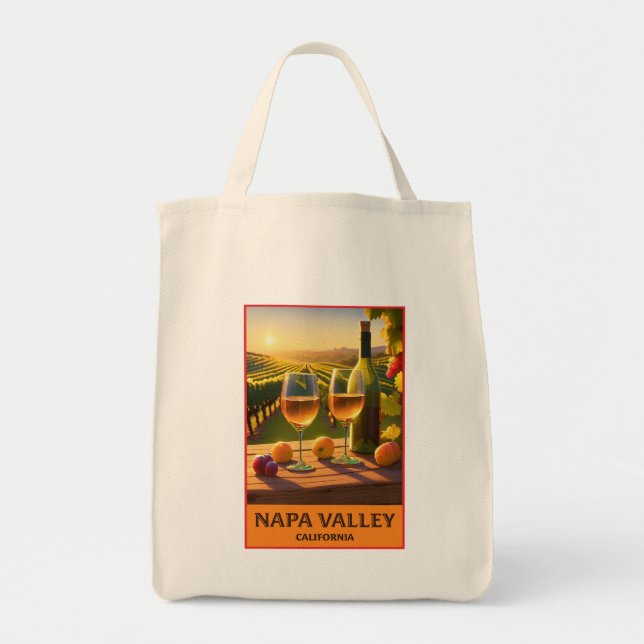 Napa Valley California Tygkasse (Framsidan)