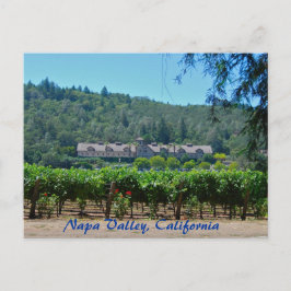 Napa Valley California Vineyard Vykort