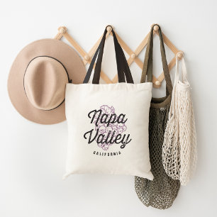 Napa Valley California Vintage Logotyp Tygkasse