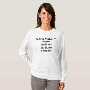 NAPA VALLEY Kalifornien Hem En Dag Resa T Shirt