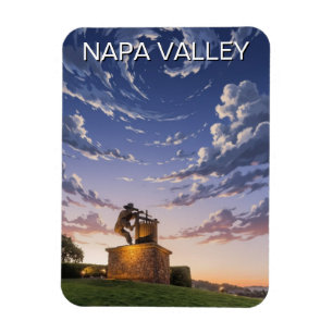 Napa Valley Kalifornien Magnet