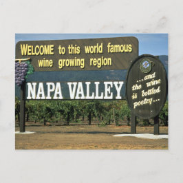 Napa Valley, Kalifornien, USA Vykort