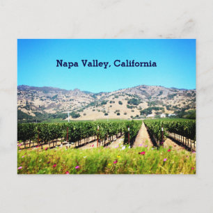 Napa Valley Kalifornien vykort