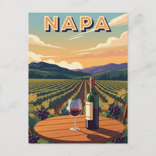 Napa Valley Kalifornien Vykort