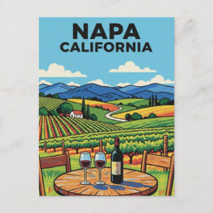 Napa Valley Kalifornien Vykort