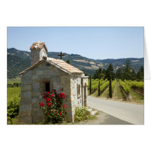 Napa Valley kapell Hälsningskort