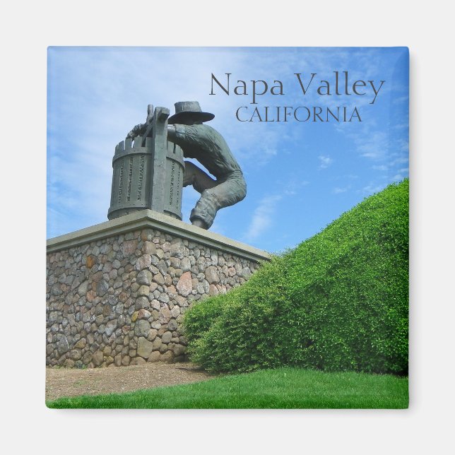 Napa Valley Magnet! Magnet (Framsidan)