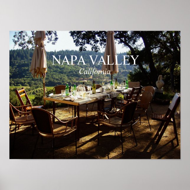 Napa Valley Poster (Framsidan)