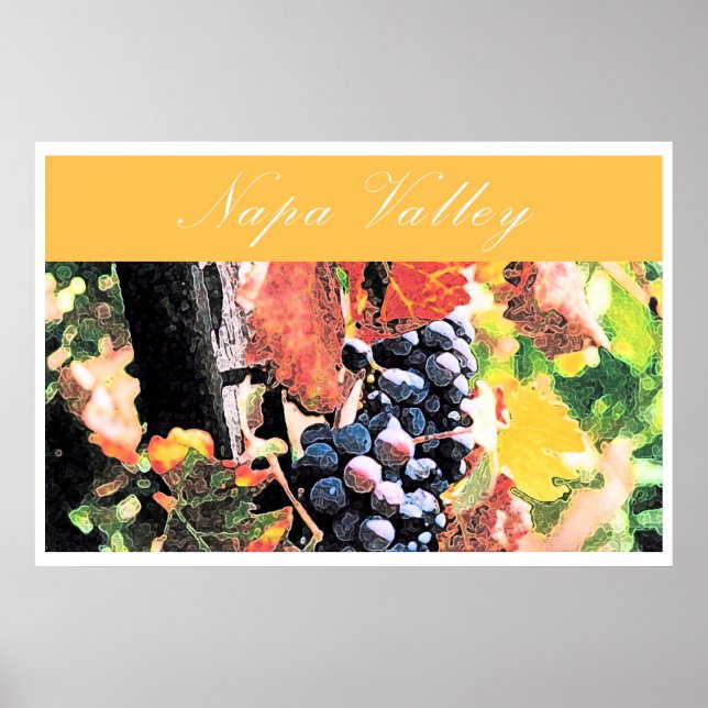 Napa Valley Poster (Framsidan)