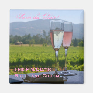 Napa Valley spara datera! Magnet