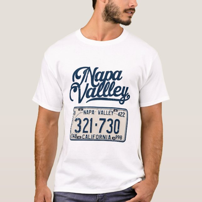 Napa valley t shirt (Framsida)