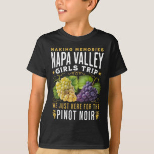 Napa Valley Tjejresa Vinlandets vintur T Shirt