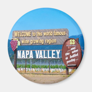 Napa Valley Vin Land Magnet
