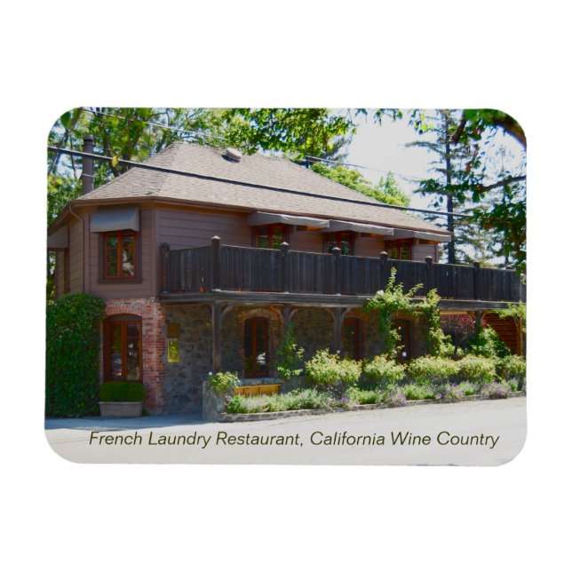 Napa Valley Vin Land Restaurant Magnet (Horisontell)