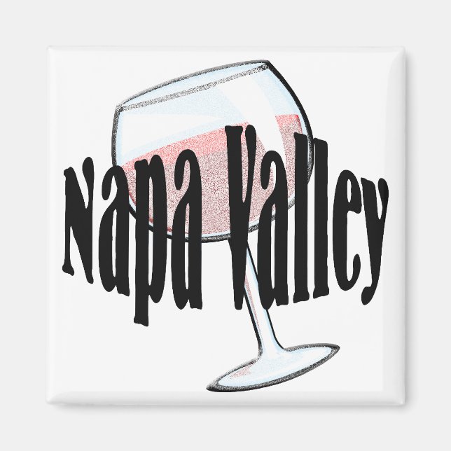 Napa Valley Vin Magnet (Framsidan)