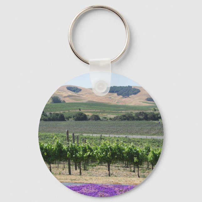 Napa Valley vingård Nyckelring (Framsida)