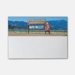 Napa Valley vinland Post-it Block