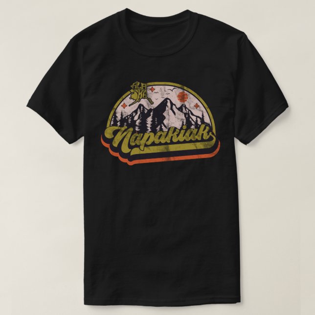 Napakiak, Alaska T Shirt (Design framsida)