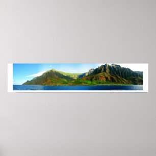 Napali kusten Hawaii Poster