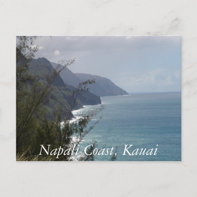 Napali Kusten, Kauai Vykort (Framsida)