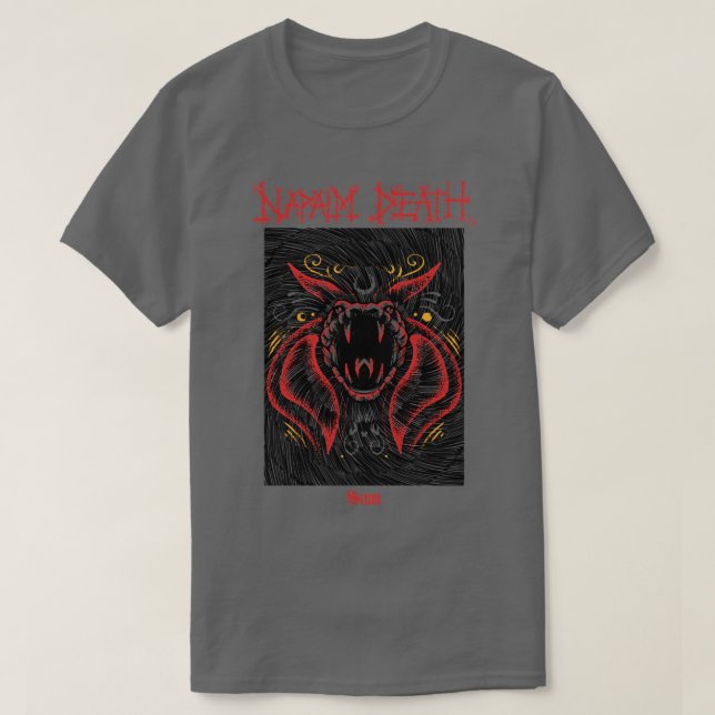 Napalm Död kung-skorpioner2 T Shirt (Design framsida)