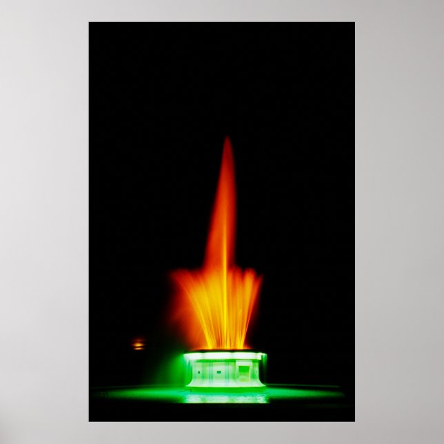 Napier NZ fontän Poster (Framsidan)