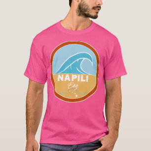 Napili Bay Beach Hawaii Pacific Ocean Beach Vågar T Shirt