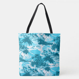 Napili Bay Hawaiian Island Scenia Beach Bag Tygkasse