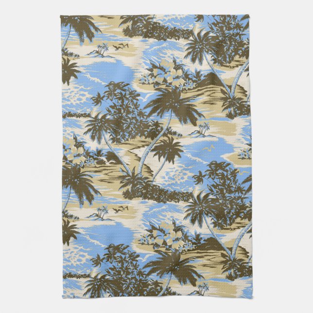 Napili Bay Hawaiian Kitchen Towel Kökshandduk (Vertikal)