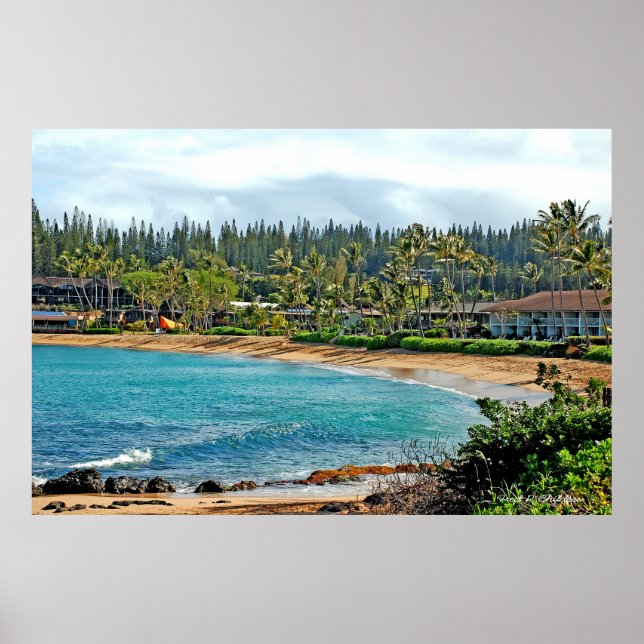 Napili Bay Maui Poster (Framsidan)