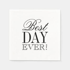 Napkin - Bästa dagen någonsin Pappersservett