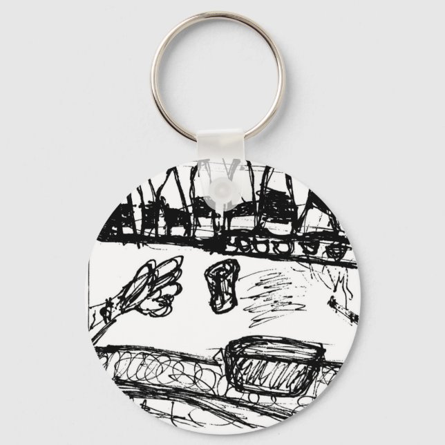 Napkin Cronicles 1 Keychain Nyckelring (Framsida)