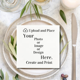 Napkin din design eller fotoöverföring pappersservett