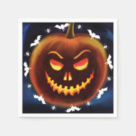 Napkin för Halloween fest-monster Pappersservett