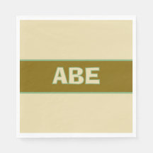 Napkin för Safari upsherin-födelsedags