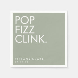 Napkin - Pop Fizz Clink Pappersservett