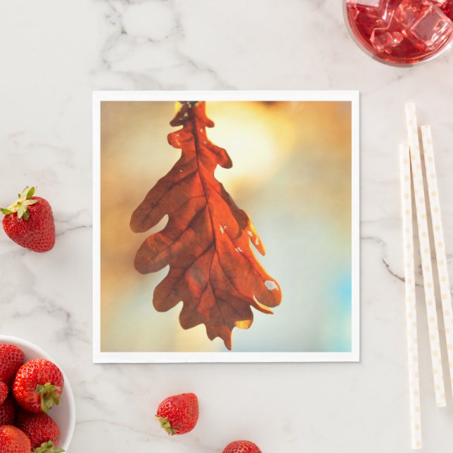 Napkin porträtt-mall pappersservett (Insitu)