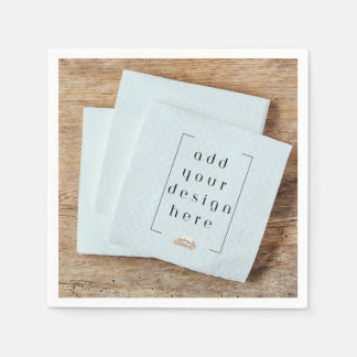 Napkin Printing Anpassad design Pappersservett