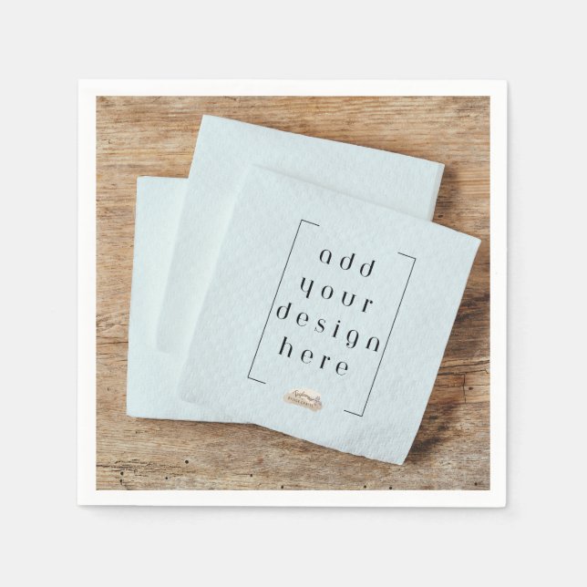 Napkin Printing Anpassad design Pappersservett (Framsidan)