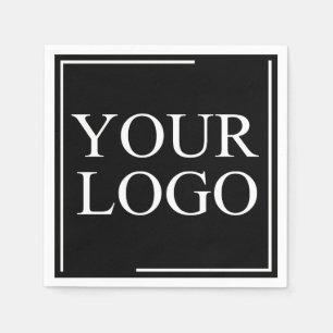 Napkins Anpassningsbar Cocktail Personlig ADD-LOGO Pappersservett