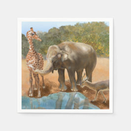 Napkins - Art by Debbie Davidsohn - Gifts Pappersservett