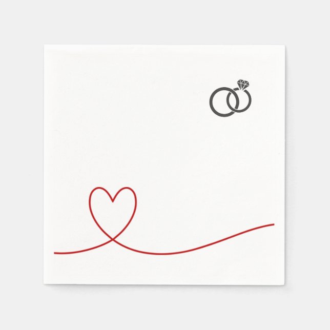 Napkins bachelor party pappersservett (Framsidan)