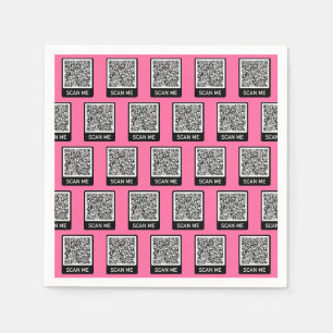 Napkins-exempel för QR-Personligen Pappersservett