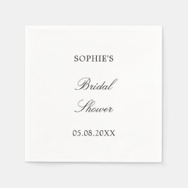 Napkins för minimal skriptMöhippa Pappersservett