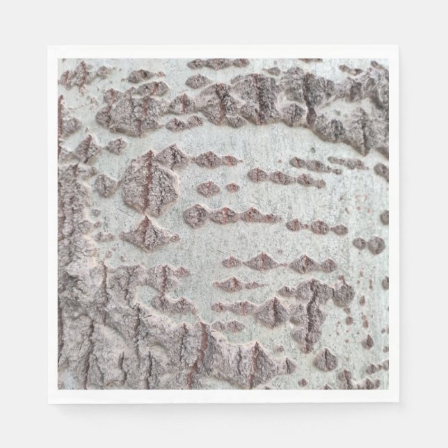 Napkins från Birch bark mönster Pappersservett (Framsidan)