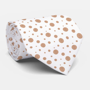 Napkins nacke, guld polka dots slips