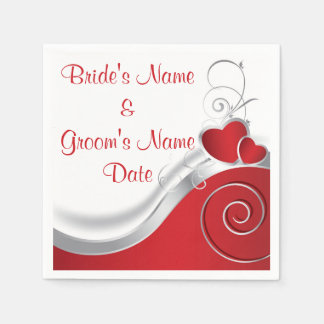 Napkins - Papper - Red Heart Silver Lining Pappersservett