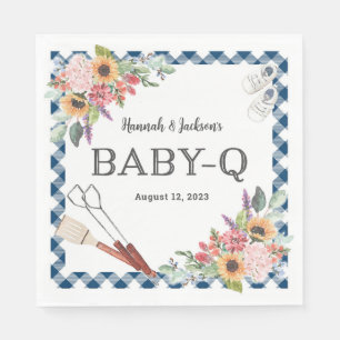 Napkins Personlig Napkins Baby-Q Pappersservett