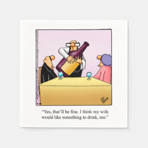Napkins superskoj Humor Pappersservett