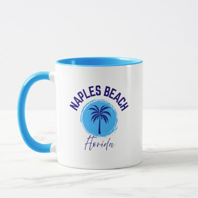 Naples Beach Florida Coffee Mug Mugg (Vänster)